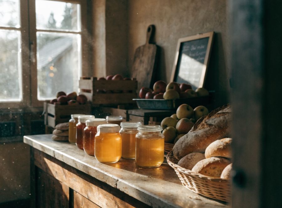 Einkaufen und Regionales